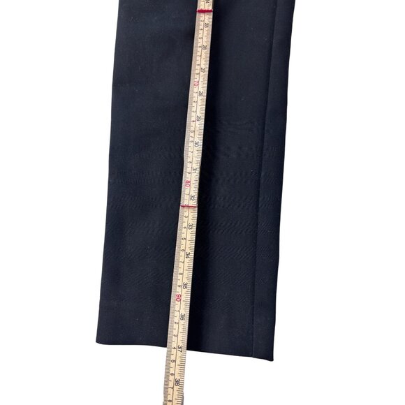 Loft Womens Black High Waist Skinny Pants Size 8 Cotton Blend - Picture 4 of 12